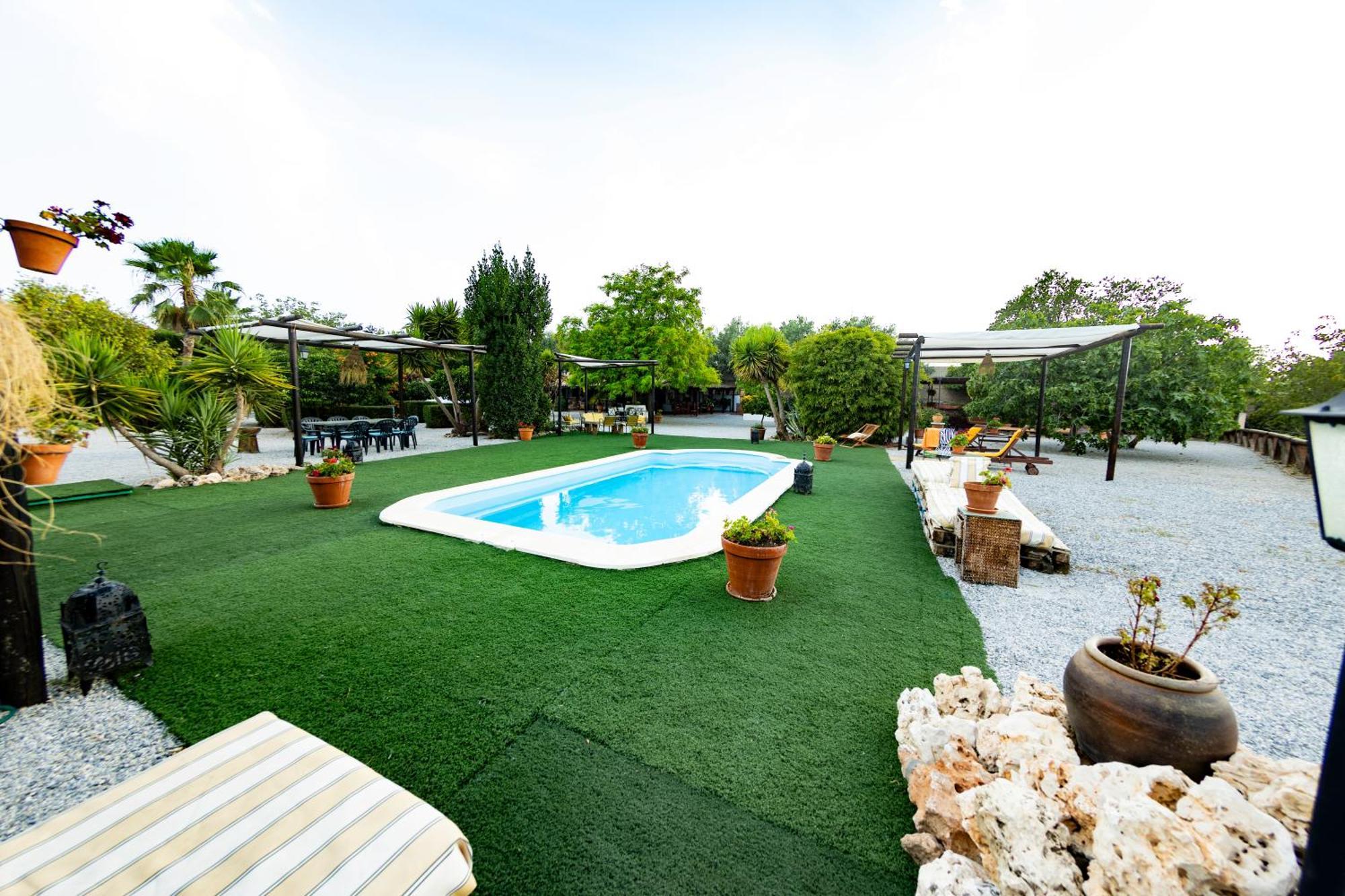 La Cuadra, Finca A Los Pies De Sierra Nevada, A 10 Minutos Del Centro, Piscina, Jardin, Barbacoa La Zubia  Esterno foto