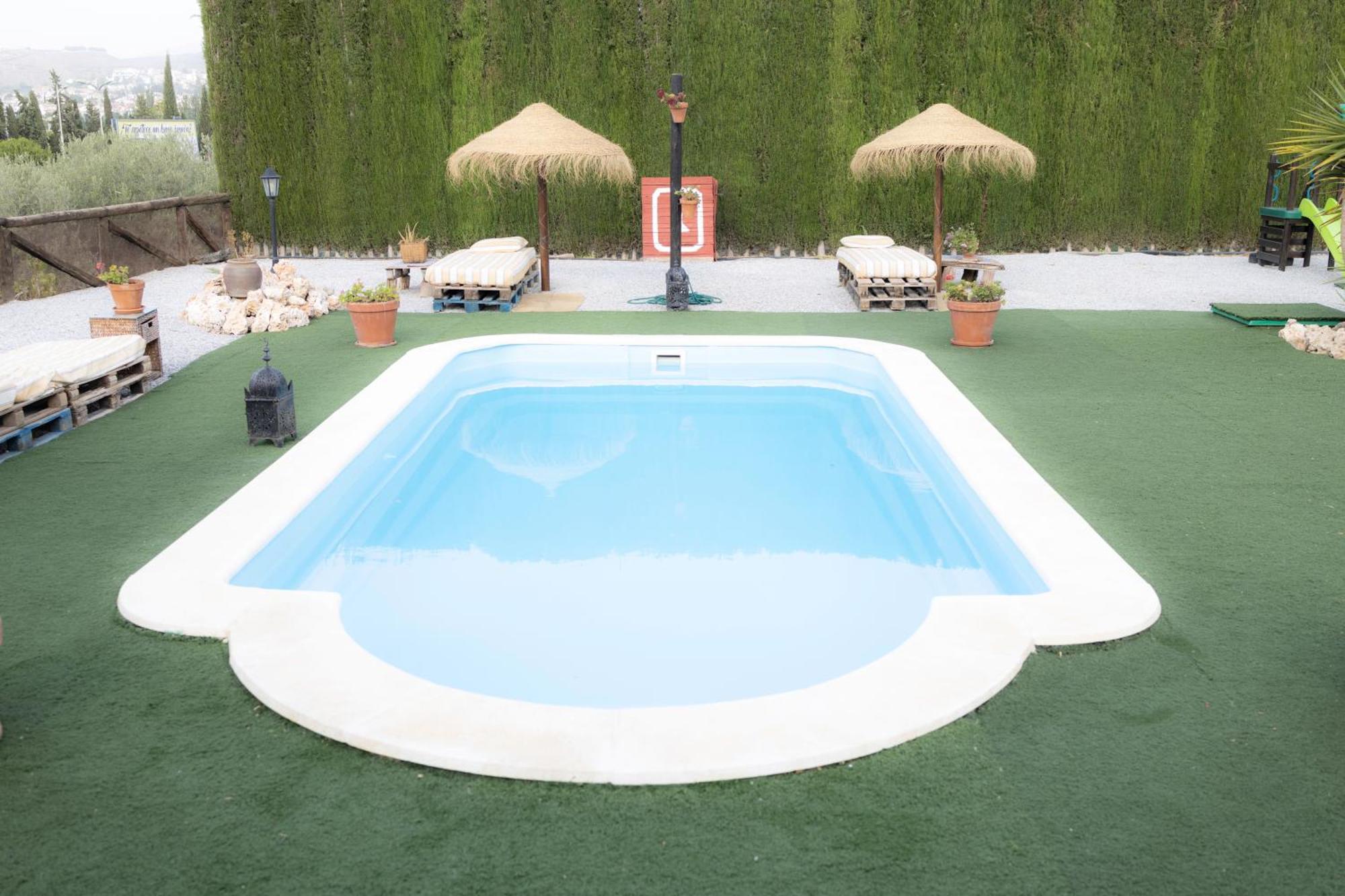 La Cuadra, Finca A Los Pies De Sierra Nevada, A 10 Minutos Del Centro, Piscina, Jardin, Barbacoa La Zubia  Esterno foto