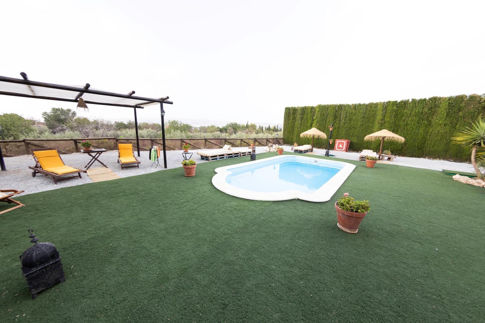 La Cuadra, Finca A Los Pies De Sierra Nevada, A 10 Minutos Del Centro, Piscina, Jardin, Barbacoa La Zubia  Esterno foto