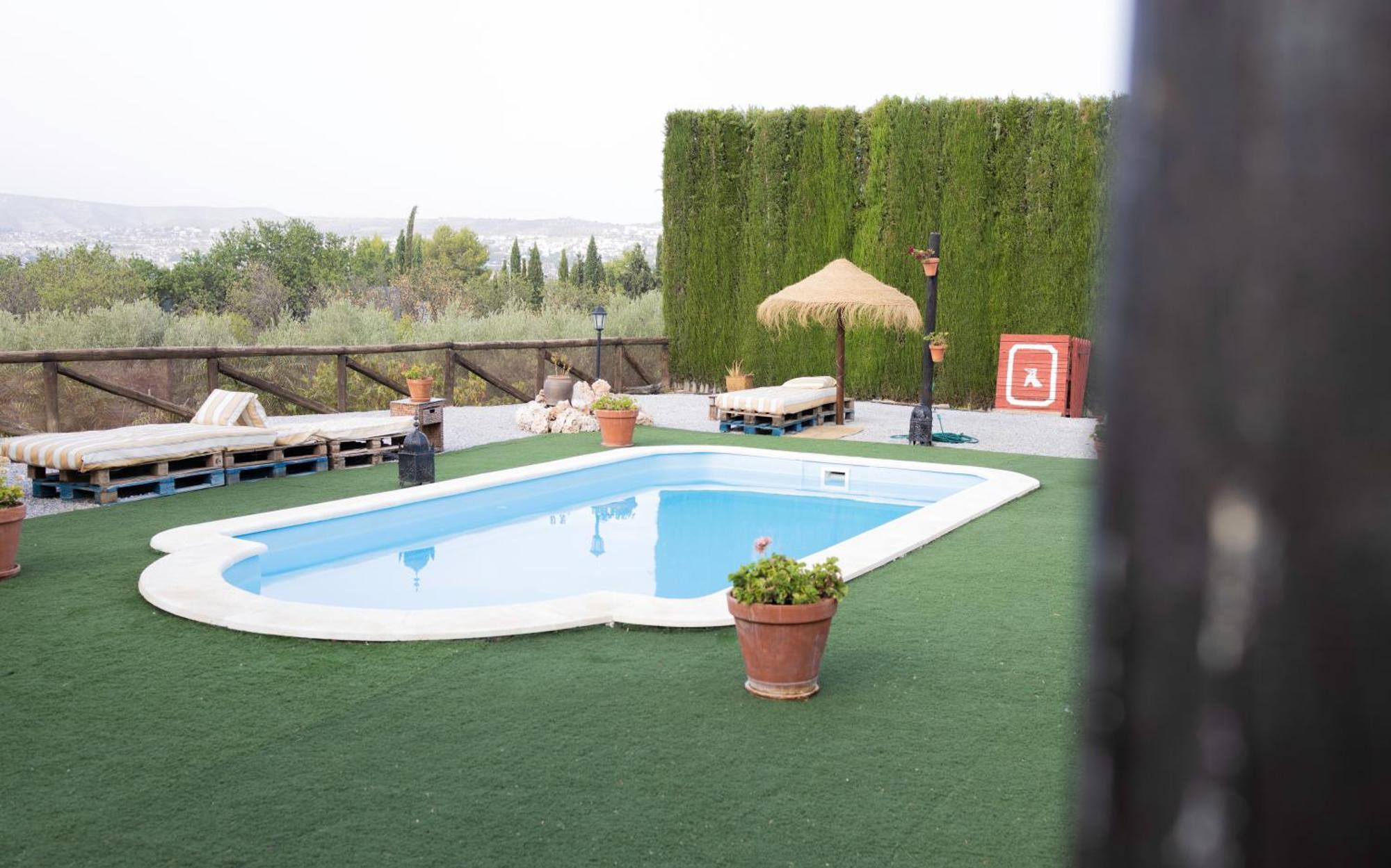 La Cuadra, Finca A Los Pies De Sierra Nevada, A 10 Minutos Del Centro, Piscina, Jardin, Barbacoa La Zubia  Esterno foto